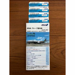 エーエヌエー(ゼンニッポンクウユ)(ANA(全日本空輸))のANA 全日空　株主優待券　4枚(その他)