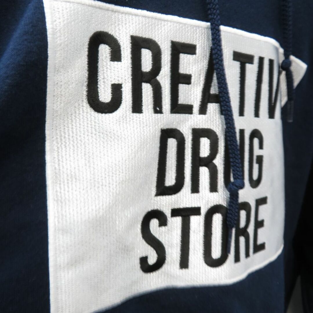 creative drug store  sweat shirt navy