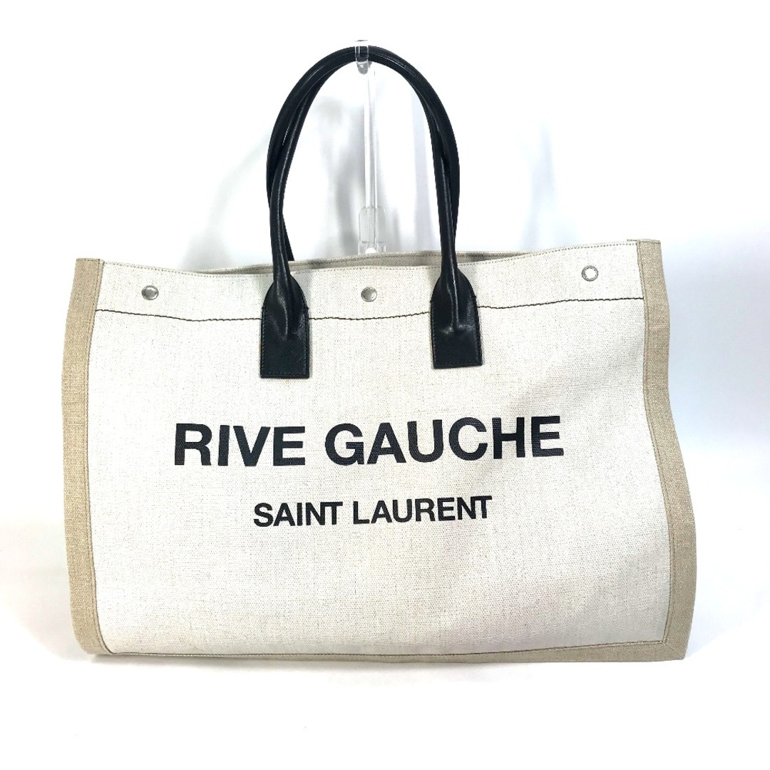 サンローランパリ SAINT LAURENT PARIS RIVE GAUCHE リヴゴーシュ 509415 カバン ショルダーバッグ 肩掛け トートバッグ レザー/コーティングキャンバス ベージュ系