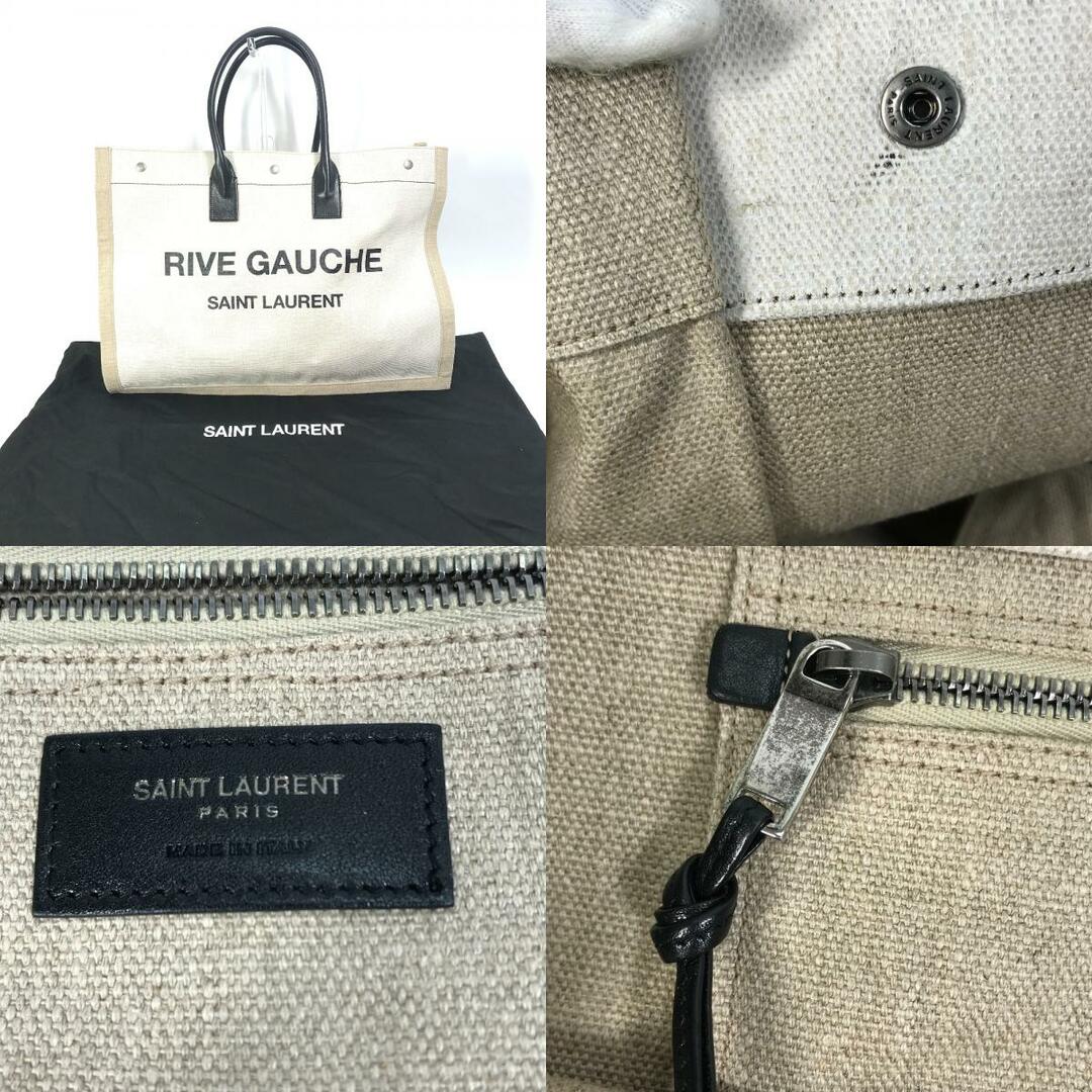 サンローランパリ SAINT LAURENT PARIS RIVE GAUCHE リヴゴーシュ 509415 カバン ショルダーバッグ 肩掛け トートバッグ レザー/コーティングキャンバス ベージュ系