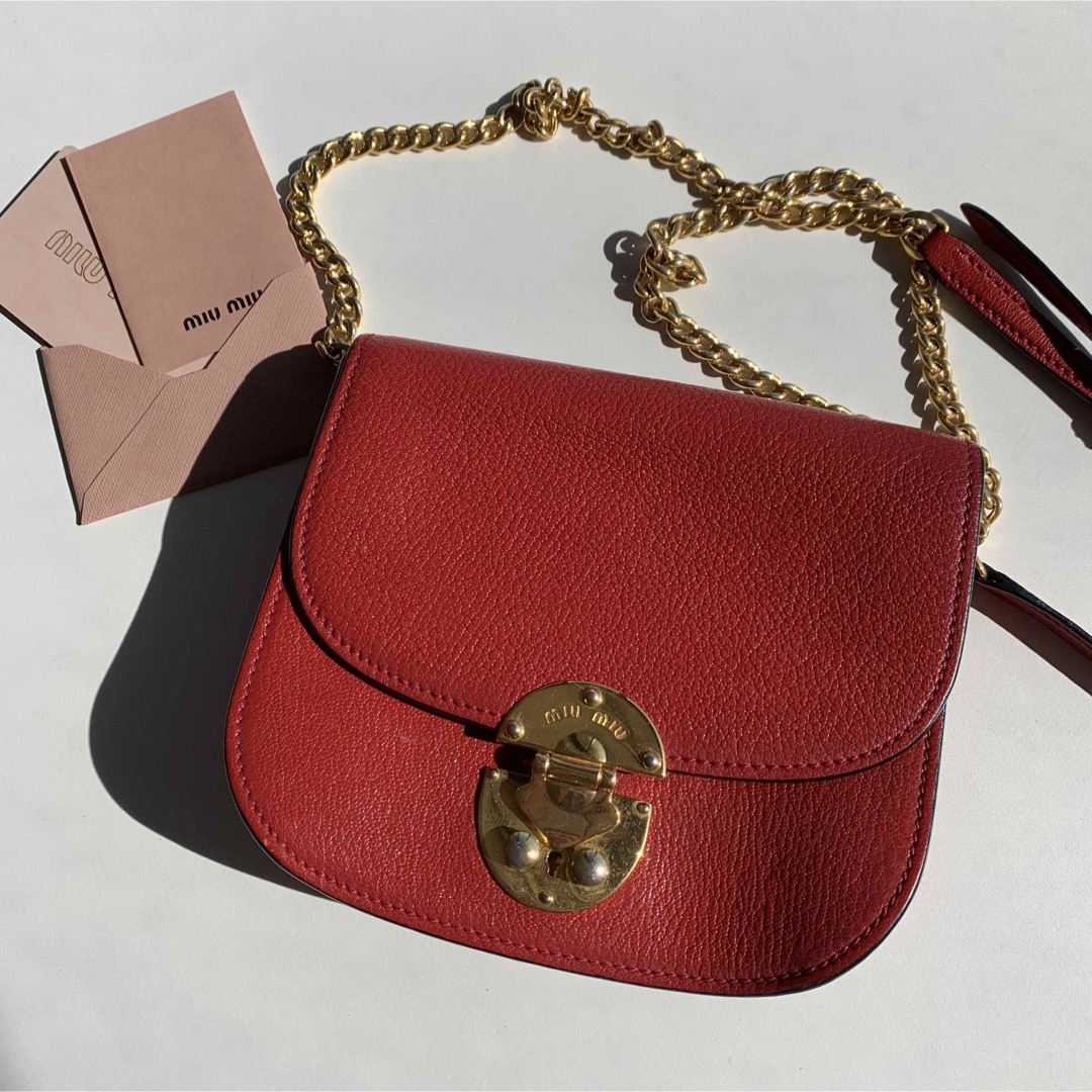 miumiu shoulder bag/ミュウミュウ ショルダーバッグ