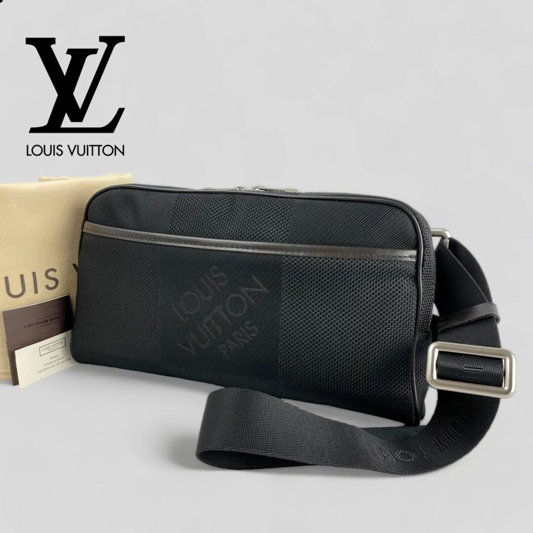 ルイヴィトン ボディバッグ LOUISVUITTON ダミエジェアン