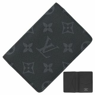 ルイヴィトン(LOUIS VUITTON)のルイヴィトン カードケース メンズ カード入れ パスケース 定期入れ ブラック 新品 9451(名刺入れ/定期入れ)