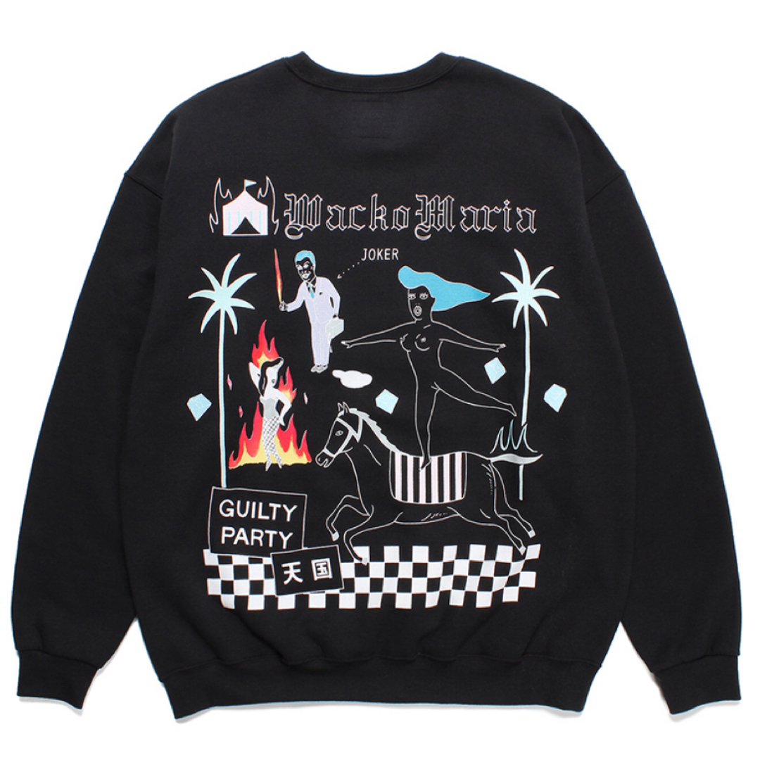 WACKO MARIA - 23fw WACKO MARIA 世界平和プロジェクトSWEAT SHIRTの+ ...