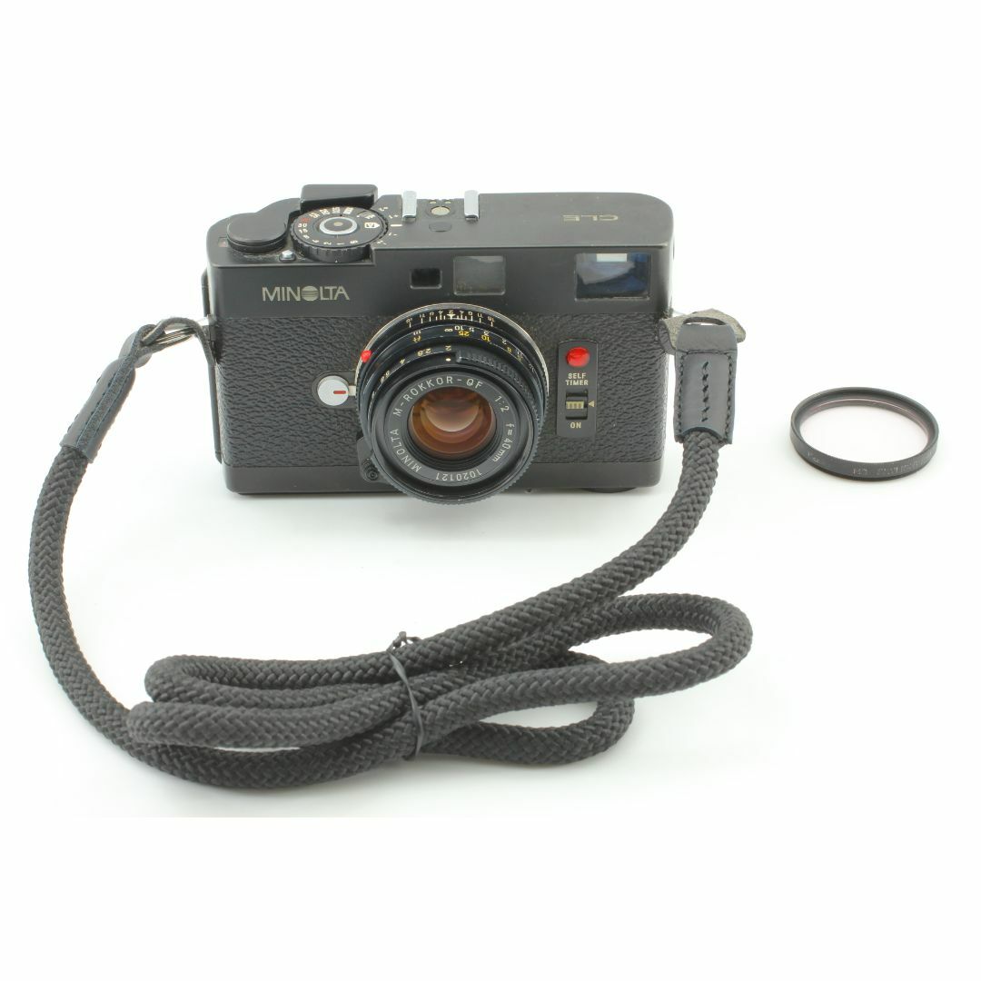 KONICA MINOLTA(コニカミノルタ)のMINOLTA CLE + M-ROKKOR-QF 40mm スマホ/家電/カメラのカメラ(フィルムカメラ)の商品写真