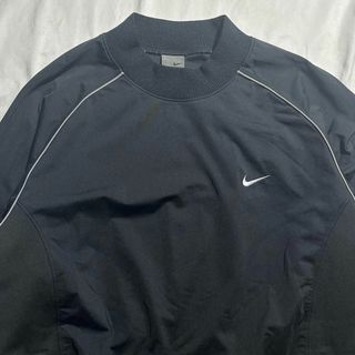 NIKE 00s y2k リフレクタースウェット　モックネック　dri-fit