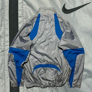 00s Y2K NIKE ナイキ 配色切替 ナイロンジャケット パーカー