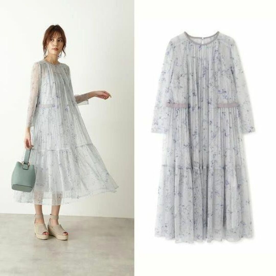 チュールレースフラワーワンピース JILLSTUART