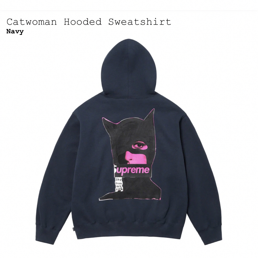 Supreme(シュプリーム)の試着のみ☆ Catwoman Hooded Sweatshirt メンズのトップス(パーカー)の商品写真