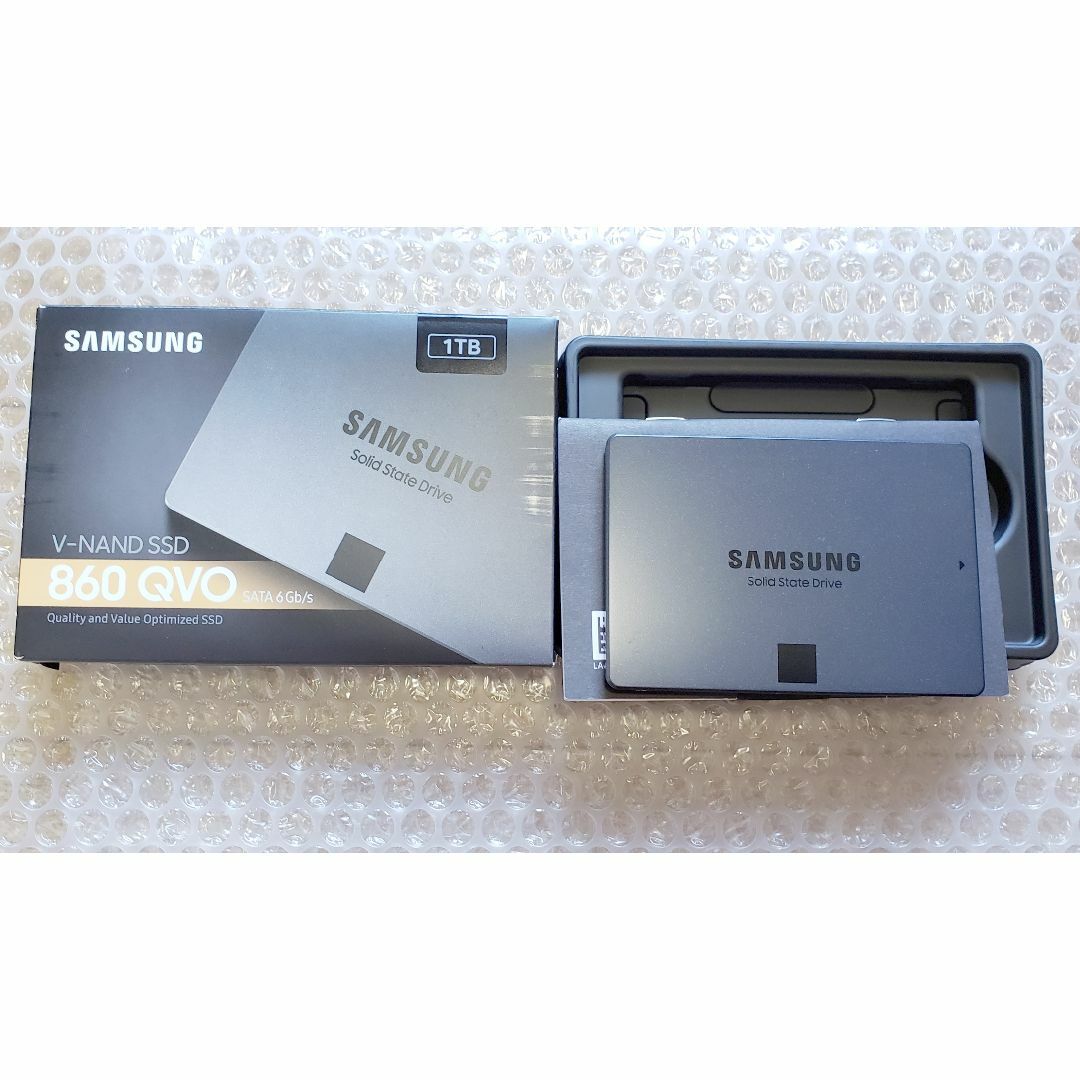 美品 Samsung SSD 860 QVO 1TB MZ-76Q1T0B/IT520MBs動作温度