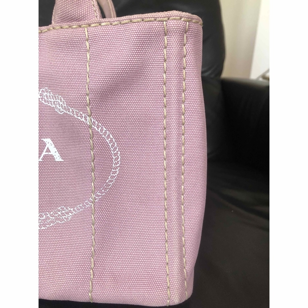 PRADA(プラダ)のプラダ♡カナパ　S  バッグ　ピンク レディースのバッグ(トートバッグ)の商品写真