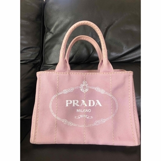 プラダ(PRADA)のプラダ♡カナパ　S  バッグ　ピンク(トートバッグ)