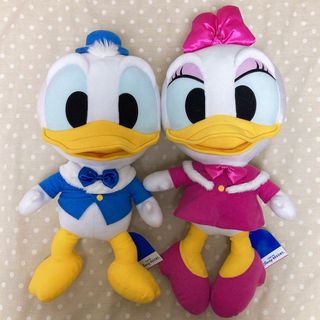 ディズニー(Disney)のディズニークリスマス　ドナルド  デイジー　ぬいぐるみ(ぬいぐるみ)