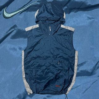 00's y2k nike ナイロン　ベスト　テック系　ギミック　デザイン