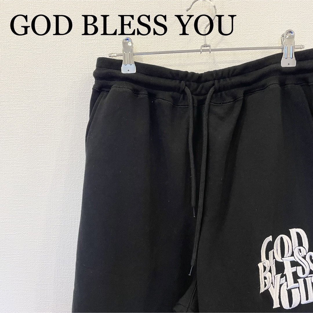 GOD BLESS YOU ゴッドブレスユー スウェット パンツ EXAMPLE メンズのパンツ(その他)の商品写真