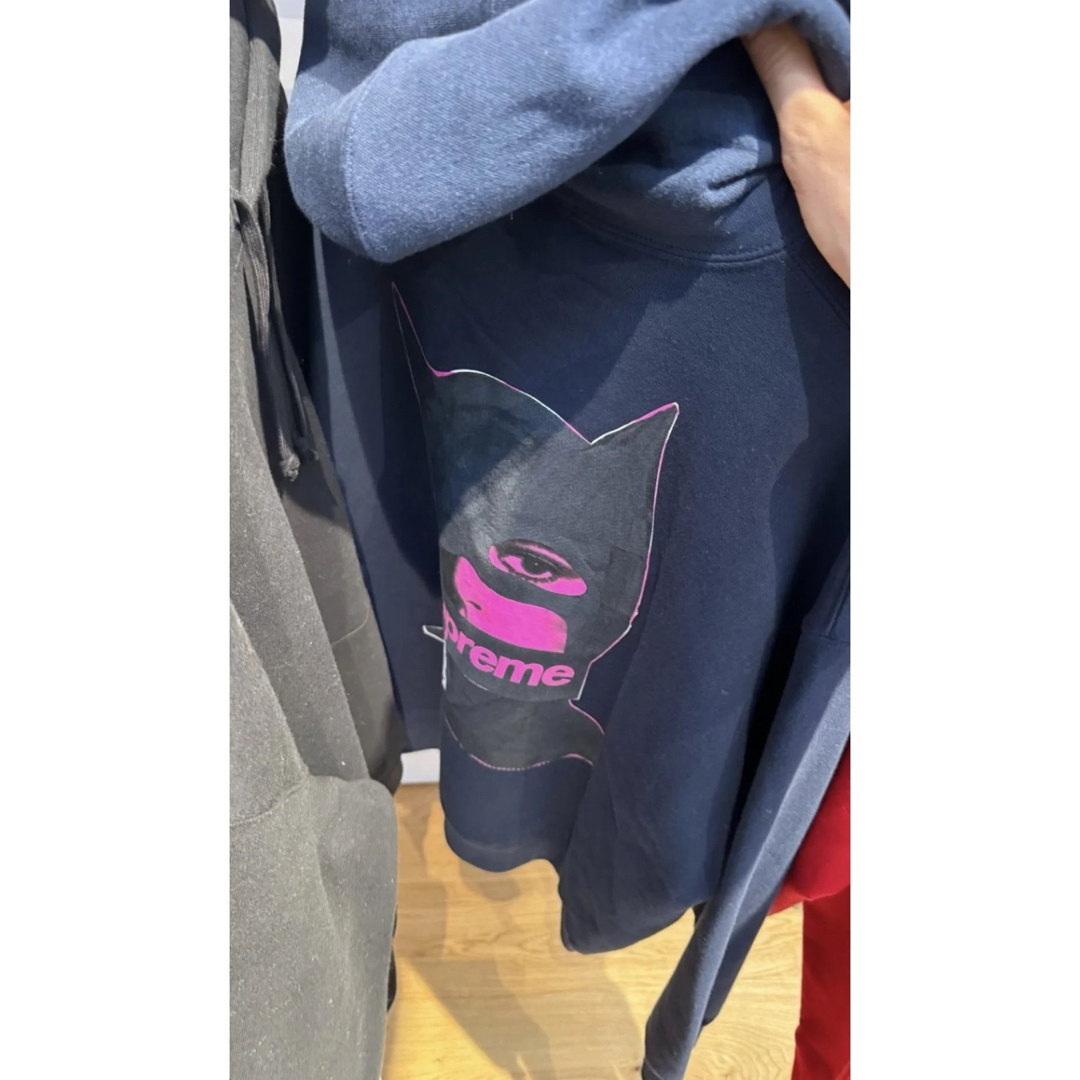 ネイビー　Supreme Catwoman Hooded Sweatshirt