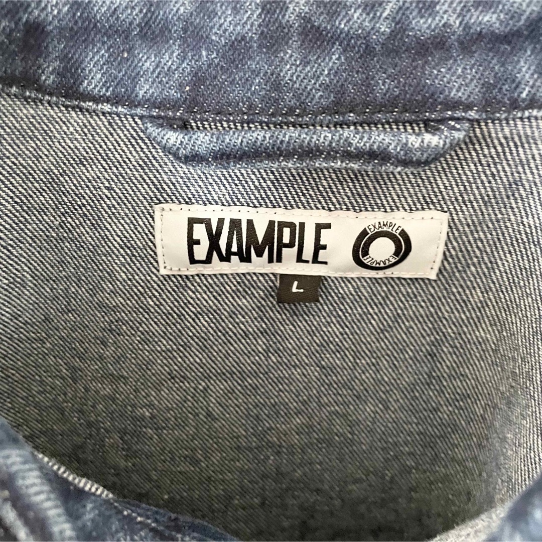 EXAMPLE EX DENIM L/S SHIRTS エグザンプル ペイズリー メンズのトップス(シャツ)の商品写真