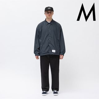 W)taps - 23AW M WTAPS CHIEF JACKET ネイビー コーチジャケットの通販