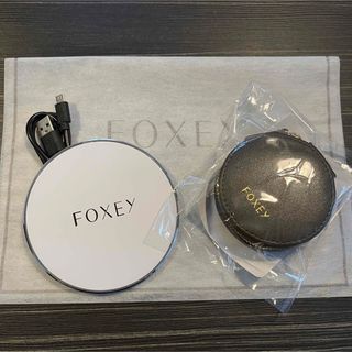 フォクシー(FOXEY)のFOXEY ノベルティ ワイヤレススマホ充電器 と小物入れ セット(その他)