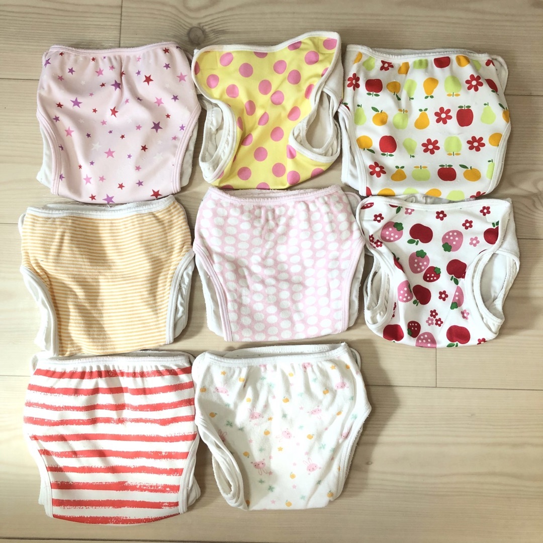 Nishiki Baby - 布おむつカバー 80サイズ 8枚セットの通販 by むき