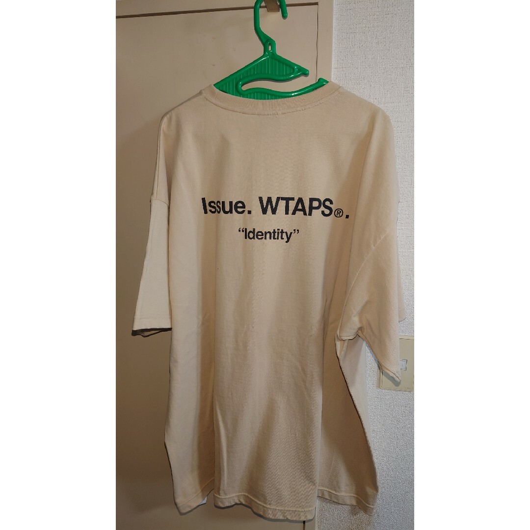 【新古】WTAPS IDENTITY/SS/COTTON/BEIGE XL