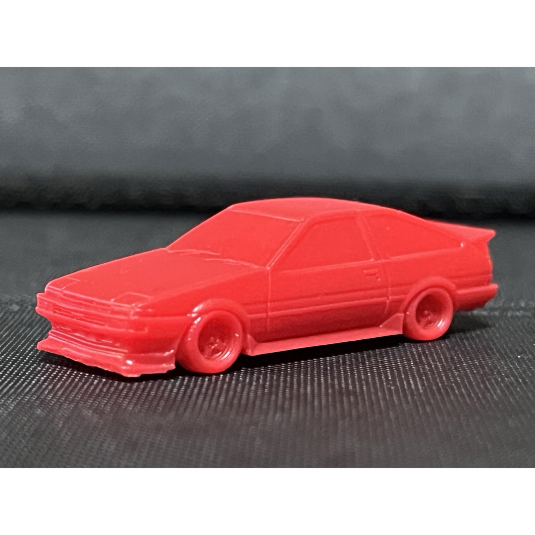 トヨタ(トヨタ)のイグニッションモデル 1/120 トヨタ AE86 トレノ DK仕様 レッド エンタメ/ホビーのおもちゃ/ぬいぐるみ(ミニカー)の商品写真