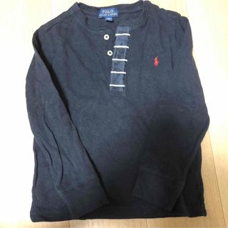 ポロラルフローレン(POLO RALPH LAUREN)のPOLO 長袖Tシャツ 無地　4T 100-110(Tシャツ/カットソー)