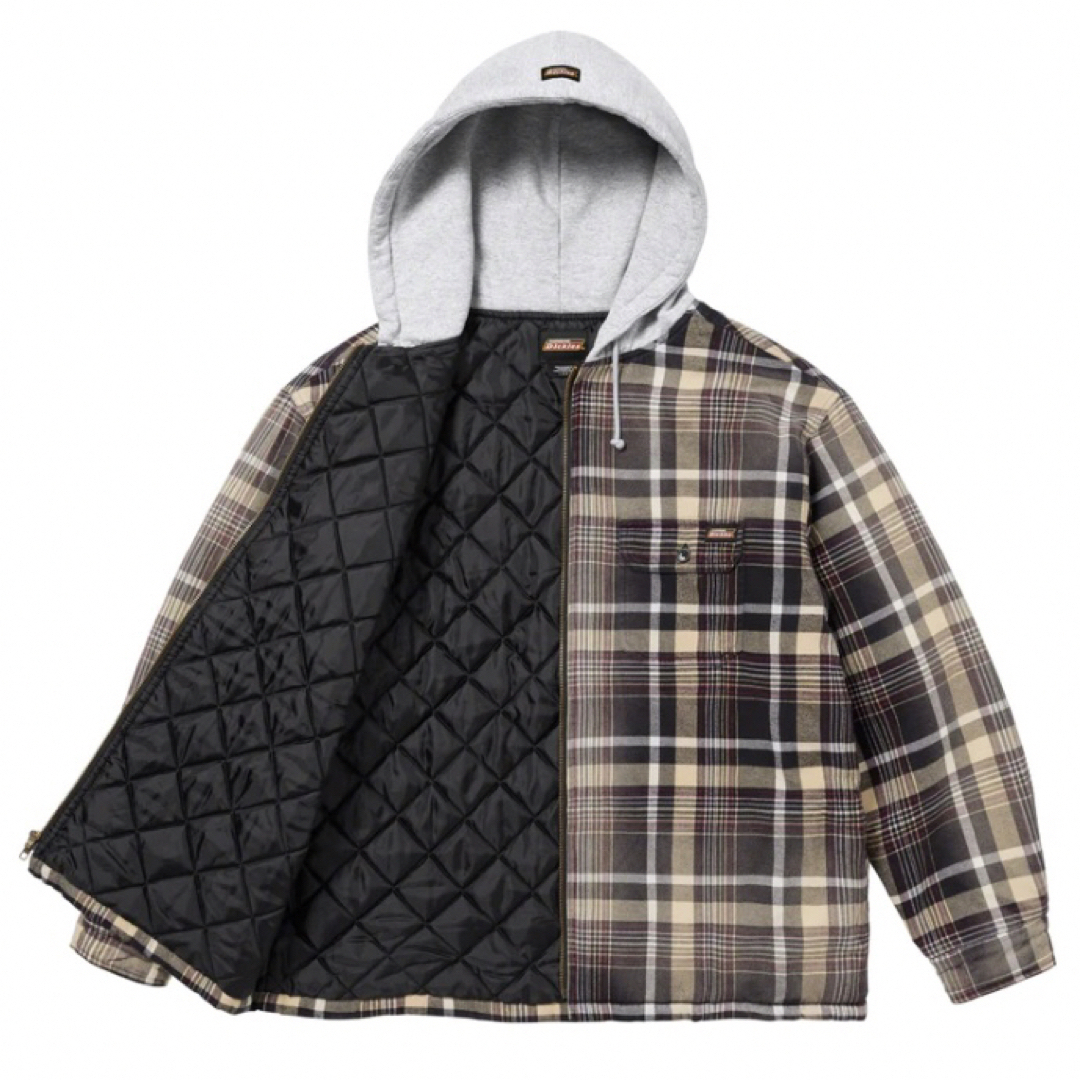 Supreme Dickies Plaid Hooded Zip Up