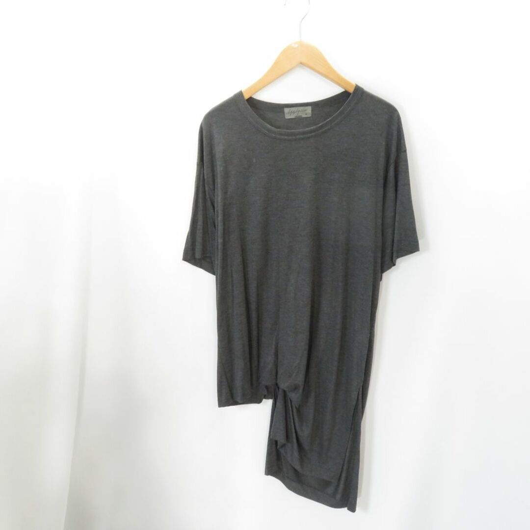 YOHJI YAMAMOTO Asymmetry LS Top Gray Size-3