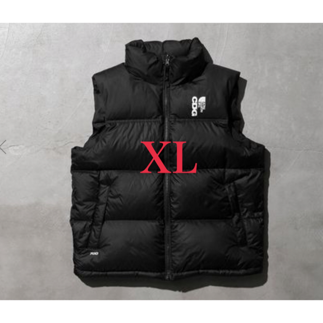 74200円 ノースフェイス NUPTSE FACE NORTH VEST CDG × THE