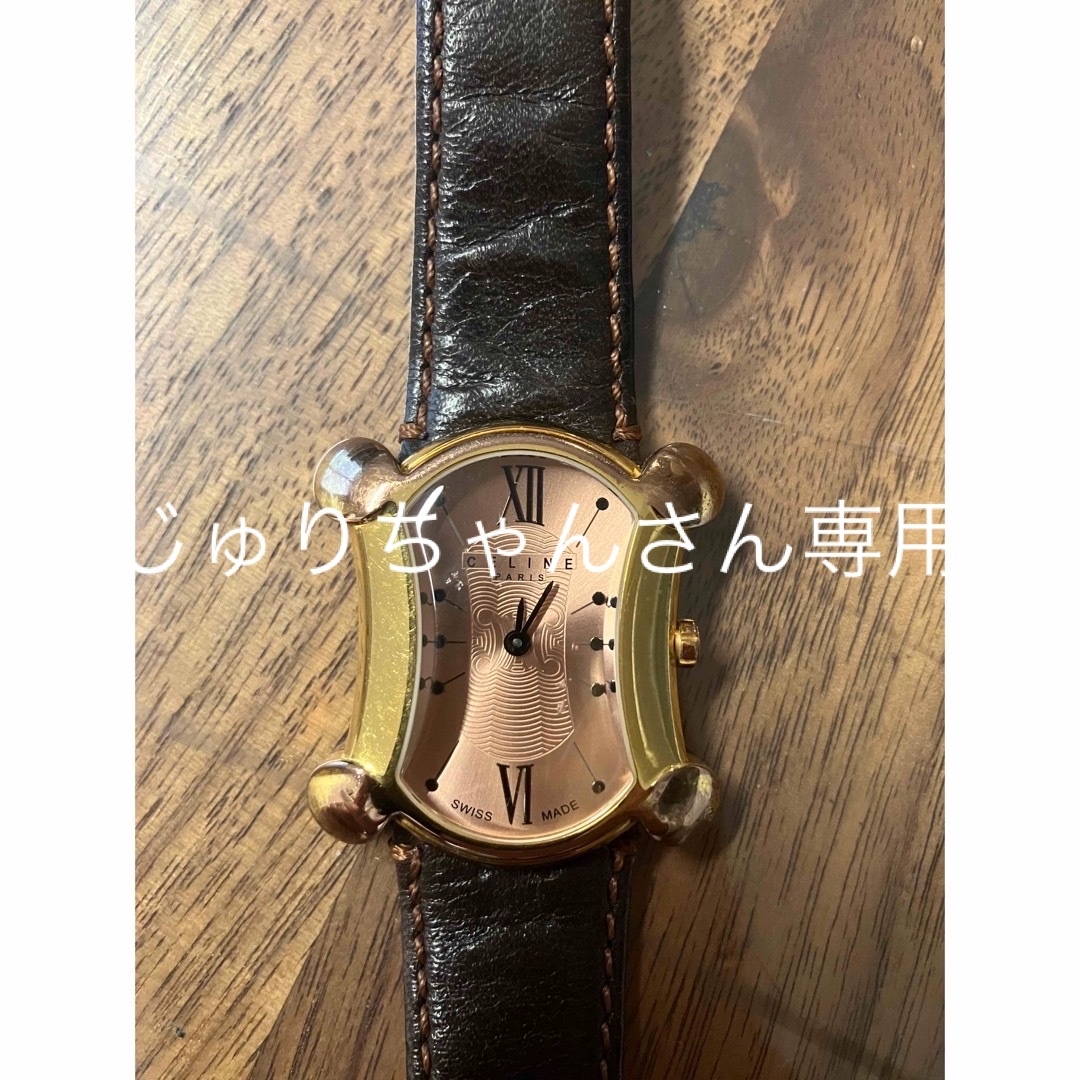 【電池交換済み】CELINE セリーヌ 腕時計 シルバー ブラック ブラゾン