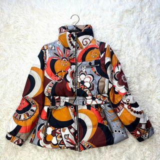 EMILIO PUCCI - エミリオプッチ ダウンコート 36 ファンタジーア柄 ...