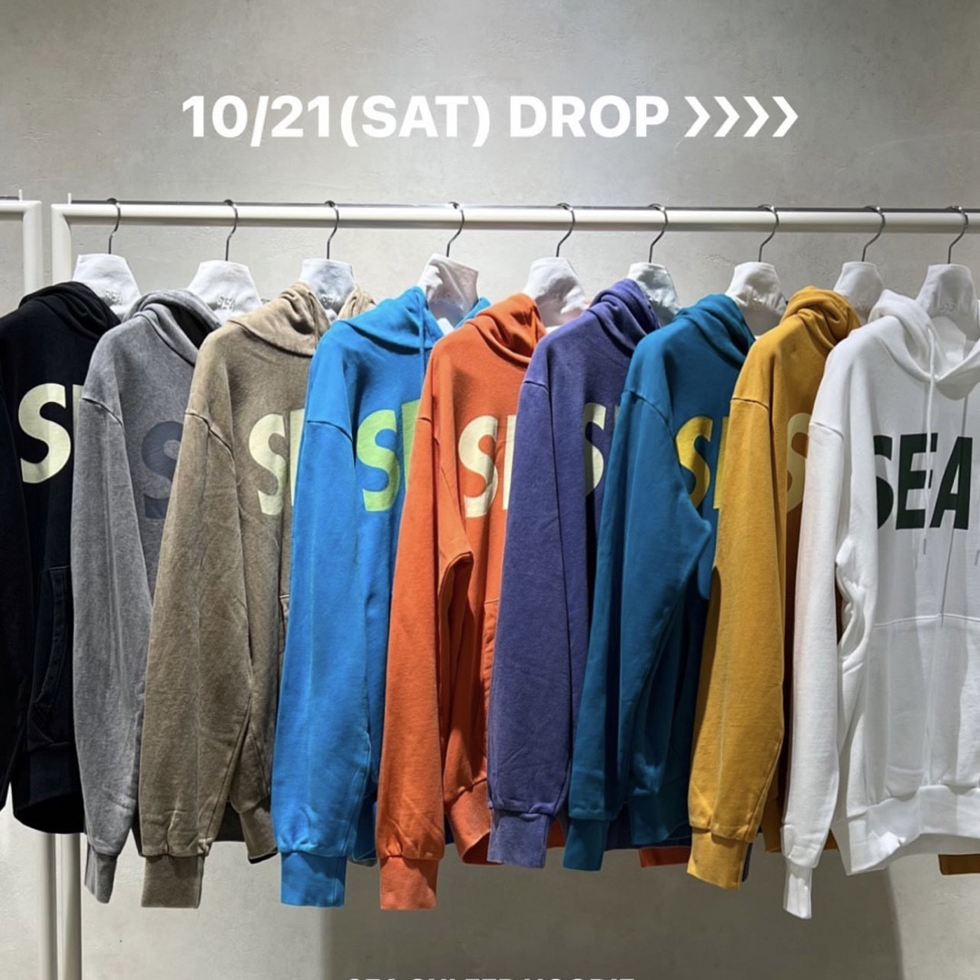 WIND AND SEA - 即日発送可 WIND AND SEA SEA SULFER HOODIE XLの通販