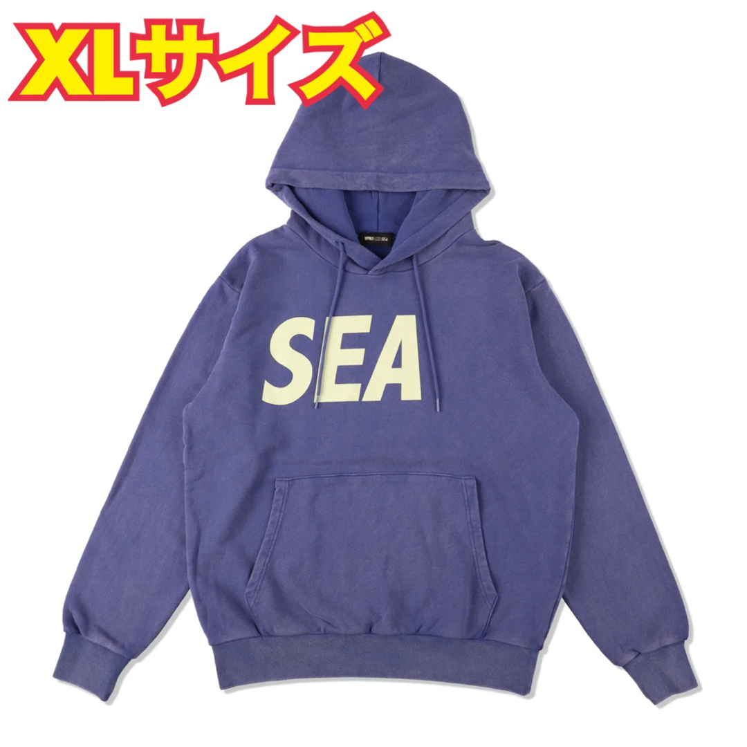 【新品】SEA SULFER HOODIE / CYAN XL ウィンダンシー