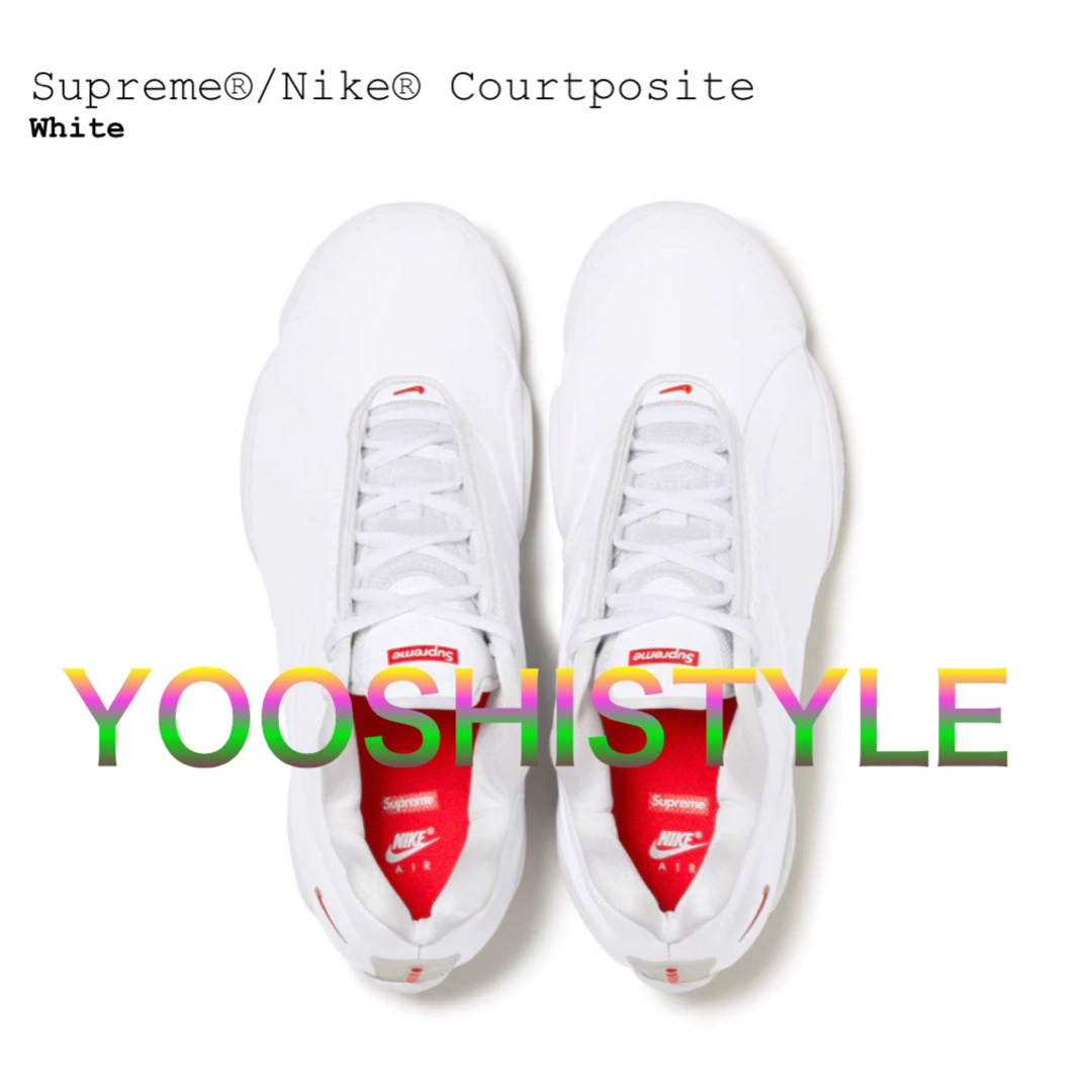 Supreme × Nike Air Zoom Courtposite 26㎝-