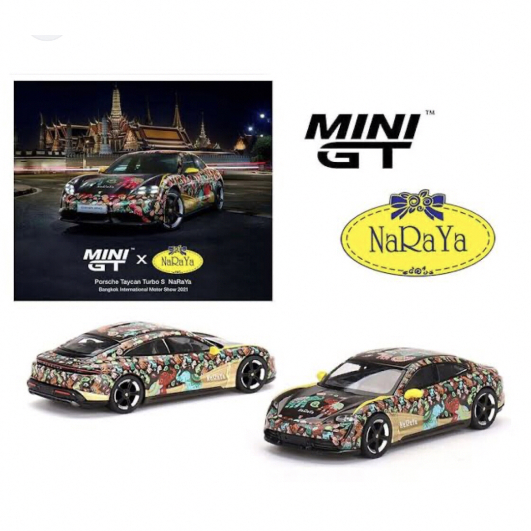 ミニGT 399　ポルシェ タイカン ターボ S　NARAYA エンタメ/ホビーのおもちゃ/ぬいぐるみ(ミニカー)の商品写真