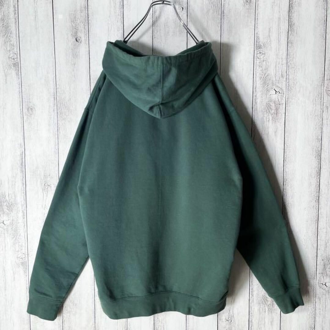 USA製 即完売 コラボ】ASSC CPFM 刺繍 スウェット パーカー 緑-