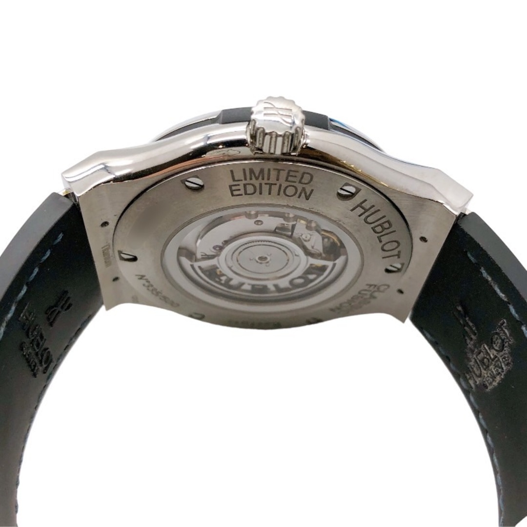 HUBLOT(ウブロ)の　ウブロ HUBLOT クラシックフュージョンチタニウムベルルッティスクリットオーシャンブルー 511.NX.050B.VR.BER16 チタン／ステンレススチール メンズ 腕時計 メンズの時計(その他)の商品写真