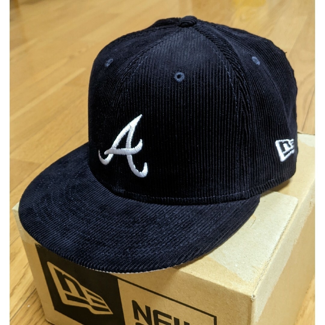 NEW ERA(ニューエラー)のニューエラ　59FIFTY   コーデュロイ  アトランタ・ブレーブス メンズの帽子(キャップ)の商品写真