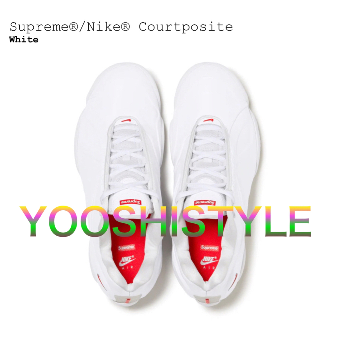 Supreme(シュプリーム)のSupreme × Nike Air Zoom Courtposite 26.5 メンズの靴/シューズ(スニーカー)の商品写真