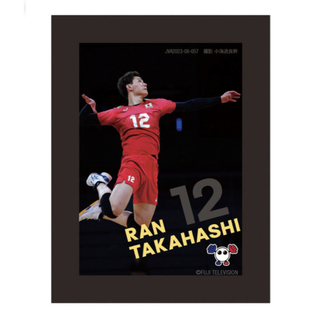 髙橋藍選手　スタンドフレームマグネット　バレーボール　日本代表　アウトサイド(スポーツ選手)