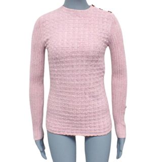 シャネル ニット/セーター(レディース)(ピンク/桃色系)の通販 100点