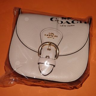 【新品未使用】COACH 大人気再入荷！ボックス型2Wayショルダーヌードピンク