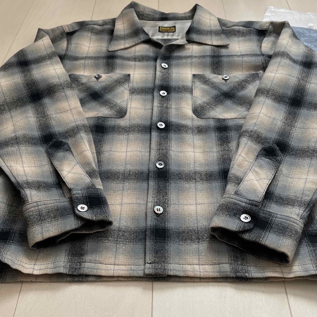 TENDERLOIN(テンダーロイン)の【極美品】テンダーロイン 08AW T-WOOL オンブレチェック キムタク メンズのトップス(シャツ)の商品写真