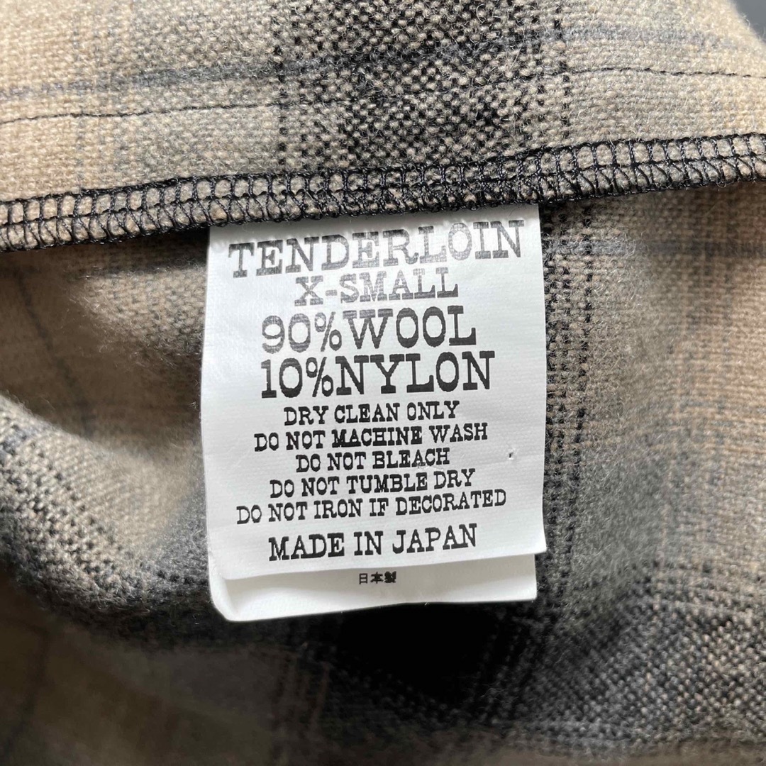 TENDERLOIN(テンダーロイン)の【極美品】テンダーロイン 08AW T-WOOL オンブレチェック キムタク メンズのトップス(シャツ)の商品写真