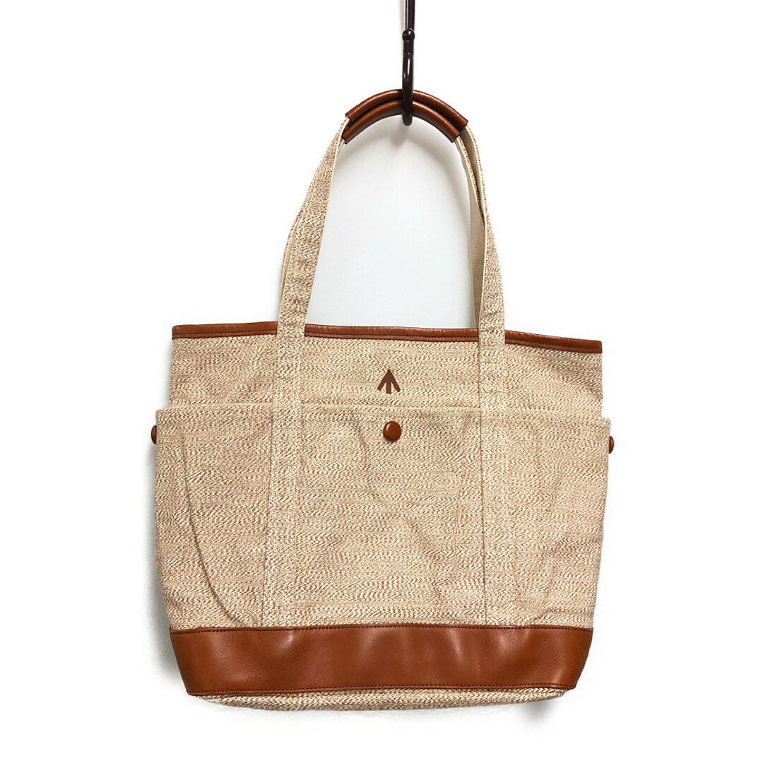 保存袋×２PORTER ポーター BROAD ARROW TOTE BAG (M) トートバッグ ベージュ 正規品 / 31212