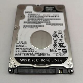 ウェスタンデジタル(Western Digital)のWDC WD5000LPLX 2.5インチ7mm厚 500GB HDD⑩(PCパーツ)