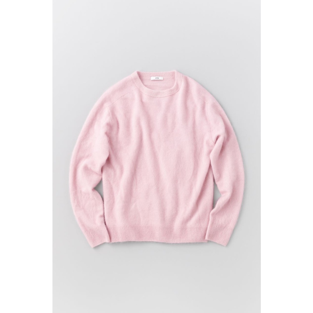 ATON 完売 GARMENT DYE CASHMERE CREWNECK SW-