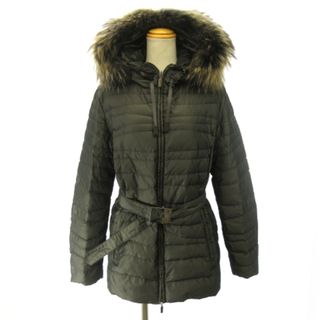 モンクレール(MONCLER)のMONTANA モンタナ ダウンジャケット ミディ丈 グレー系 1 M(ダウンコート)