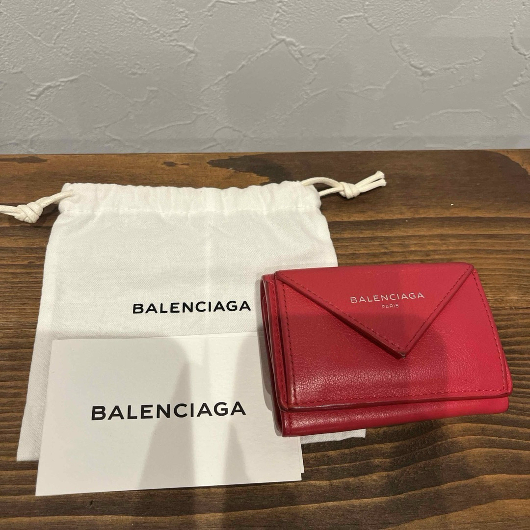 Balenciaga(バレンシアガ)の期間限定お値下げ中‼️美品バレンシアガ  3つ折り財布 レディースのファッション小物(財布)の商品写真
